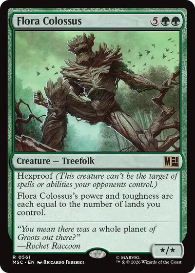 Flora Colossus (Commander: Marvel Super Heroes) Near Mint