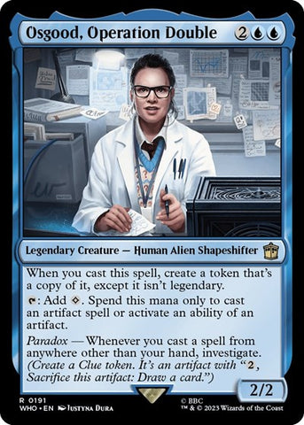 Osgood, Operation Double (Universes Beyond: Doctor Who) Near Mint