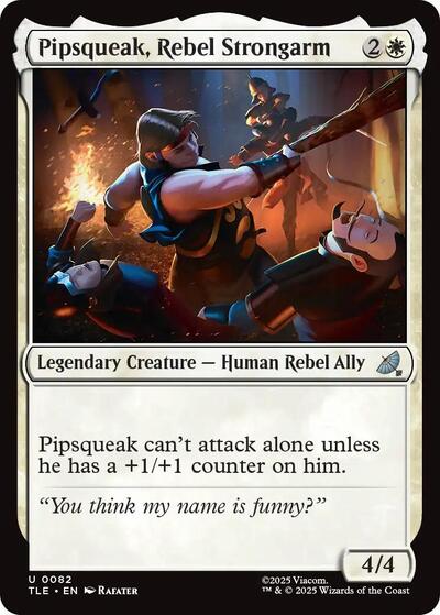 Pipsqueak, Rebel Strongarm (Avatar: The Last Airbender: Eternal-Legal) Near Mint
