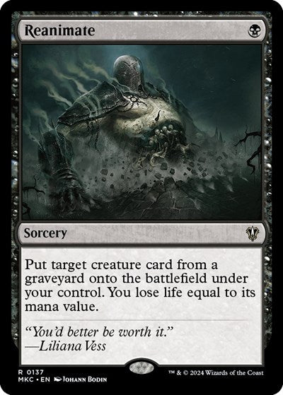 Reanimate (Commander: Murders at Karlov Manor) Near Mint