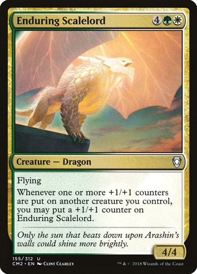 Enduring Scalelord (Commander Anthology Volume II) Near Mint