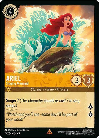 Ariel - Singing Mermaid (Fabled) Near Mint