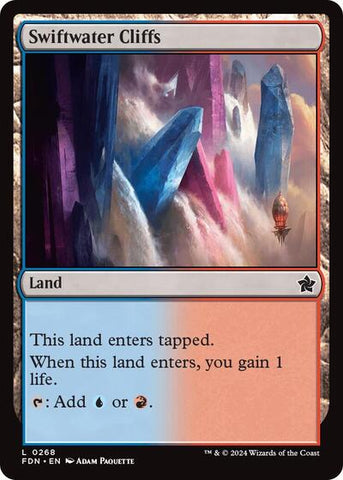 Swiftwater Cliffs (Foundations) Near Mint Foil