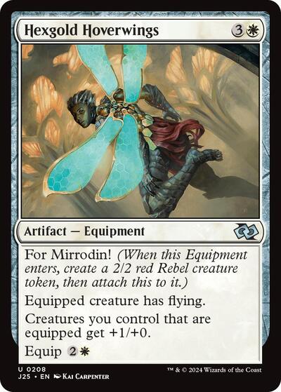 Hexgold Hoverwings (Foundations Jumpstart) Near Mint