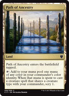 Path of Ancestry (Commander 2017) Medium Play