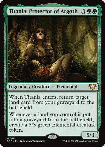 Titania, Protector of Argoth (Commander: Edge of Eternities) Near Mint