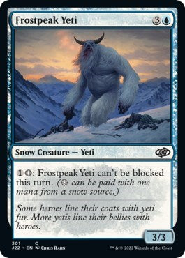 Frostpeak Yeti (Jumpstart 2022) Near Mint