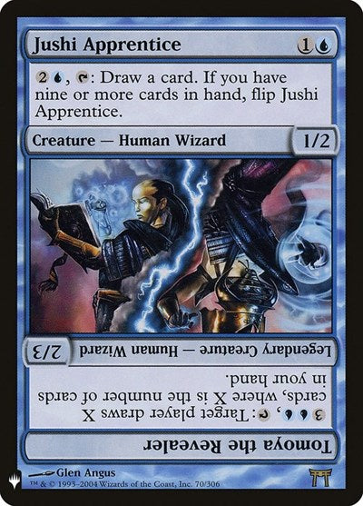 Jushi Apprentice / Tomoya the Revealer (Mystery Booster) Near Mint