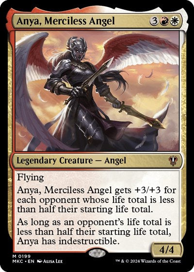 Anya, Merciless Angel (Commander: Murders at Karlov Manor) Near Mint