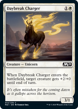 Daybreak Charger (Magic 2021 Core Set) Near Mint