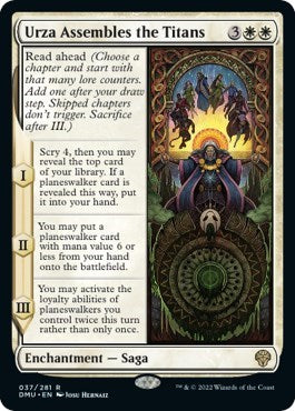 Urza Assembles the Titans (Dominaria United) Near Mint