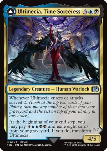 Ultimecia, Time Sorceress (Universes Beyond: FINAL FANTASY) Near Mint Foil