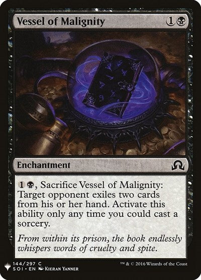 Vessel of Malignity (Mystery Booster) Near Mint