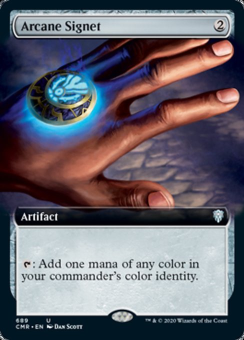 Arcane Signet (Extended Art) (Commander Legends) Near Mint Foil