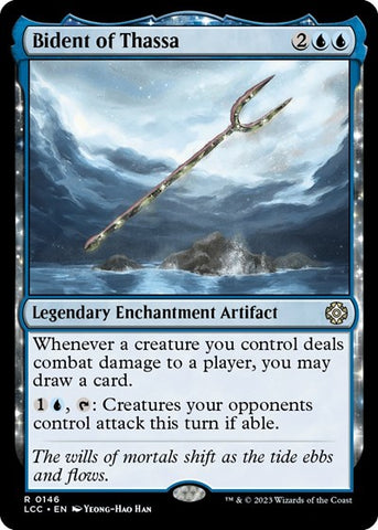 Bident of Thassa (Commander: The Lost Caverns of Ixalan) Near Mint