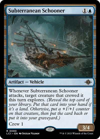Subterranean Schooner (The Lost Caverns of Ixalan) Near Mint