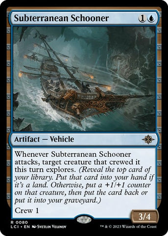 Subterranean Schooner (The Lost Caverns of Ixalan) Near Mint
