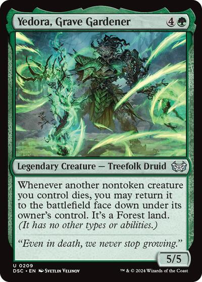 Yedora, Grave Gardener (Commander: Duskmourn: House of Horror) Near Mint