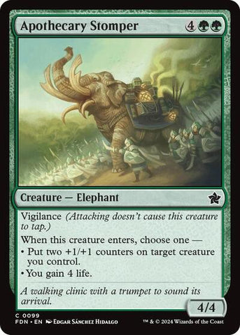 Apothecary Stomper (Foundations) Near Mint Foil