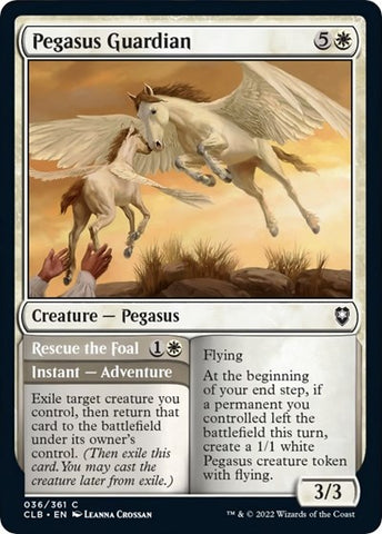 Pegasus Guardian (Commander Legends: Battle for Baldur's Gate) Near Mint Foil