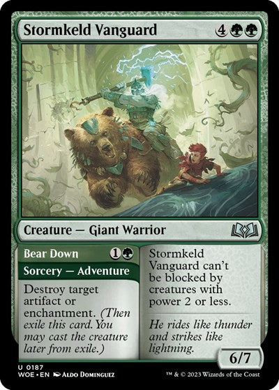 Stormkeld Vanguard (Wilds of Eldraine) Near Mint Foil