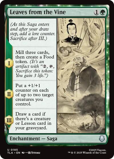 Leaves from the Vine (Avatar: The Last Airbender) Near Mint