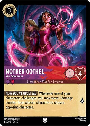 Mother Gothel - Vain Sorceress (Archazia's Island) Near Mint