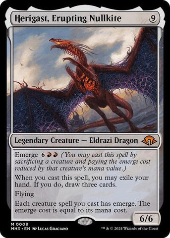 Herigast, Erupting Nullkite (Modern Horizons 3) Near Mint