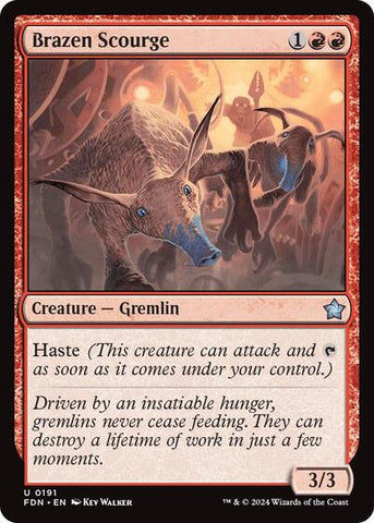Brazen Scourge (Foundations) Near Mint