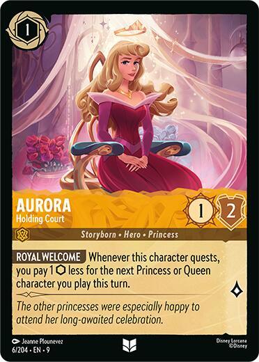 Aurora - Holding Court (Fabled) Near Mint Cold Foil