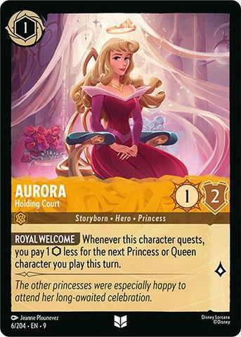 Aurora - Holding Court (Fabled) Near Mint Cold Foil