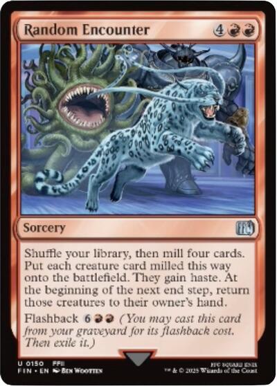 Random Encounter (Universes Beyond: FINAL FANTASY) Light Play Foil