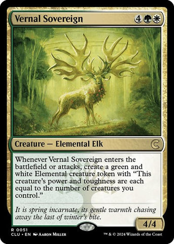 Vernal Sovereign (Ravnica: Clue Edition) Near Mint