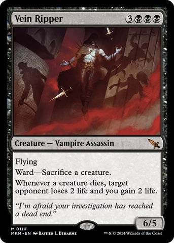 Vein Ripper (Murders at Karlov Manor) Near Mint Foil