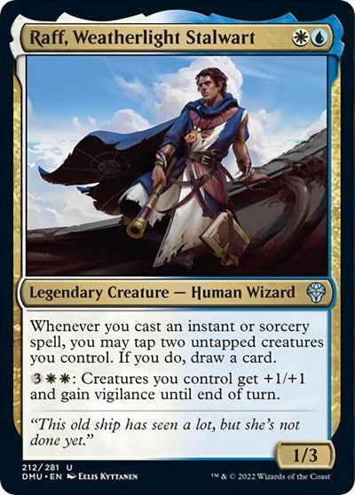 Raff, Weatherlight Stalwart (Dominaria United) Near Mint Foil