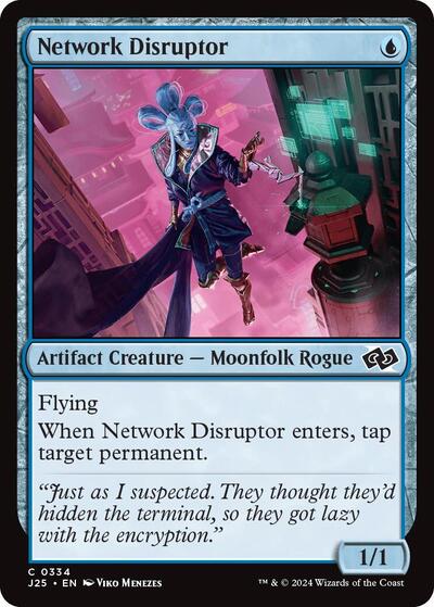 Network Disruptor (Foundations Jumpstart) Near Mint
