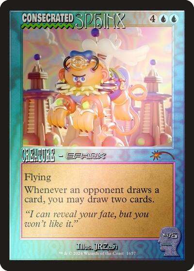 Consecrated Sphinx (1657) (Rainbow Foil) (Secret Lair) Near Mint Foil