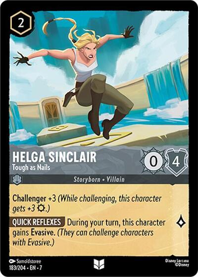 Helga Sinclair - Tough as Nails (Archazia's Island) Near Mint