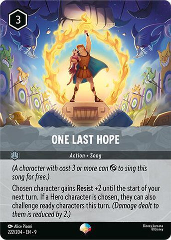 One Last Hope (Epic) (Fabled) Near Mint Holofoil