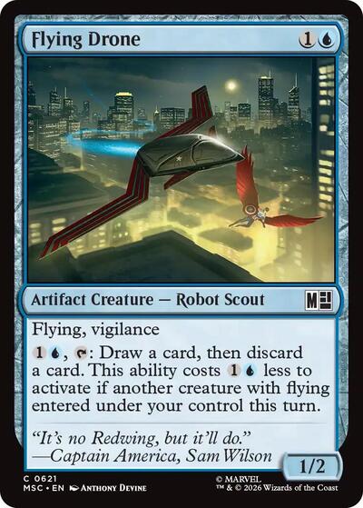 Flying Drone (Commander: Marvel Super Heroes) Near Mint