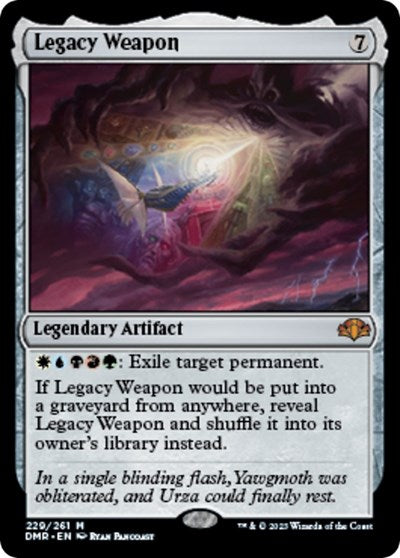 Legacy Weapon (Dominaria Remastered) Light Play Foil