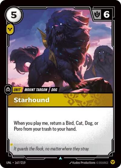 Starhound (Unleashed) Near Mint Foil