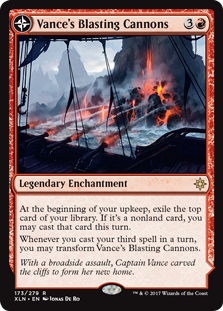 Vance's Blasting Cannons (Spitfire Bastion) (Ixalan) Near Mint