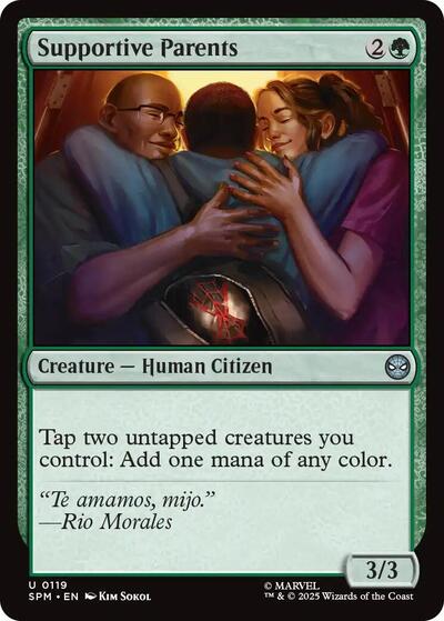 Supportive Parents (Marvel's Spider-Man) Near Mint Foil