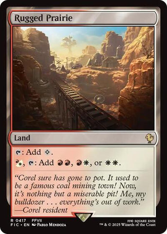 Rugged Prairie (Commander: FINAL FANTASY) Near Mint