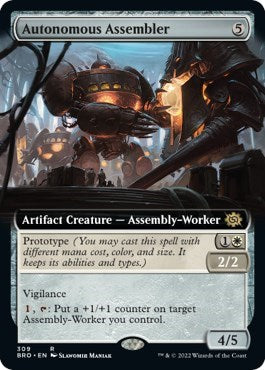 Autonomous Assembler (Extended Art) (The Brothers' War) Near Mint