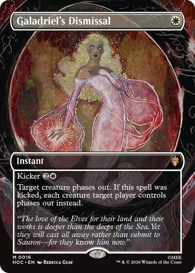Galadriel's Dismissal (Borderless) (The Hobbit: Eternal-Legal) Near Mint Foil