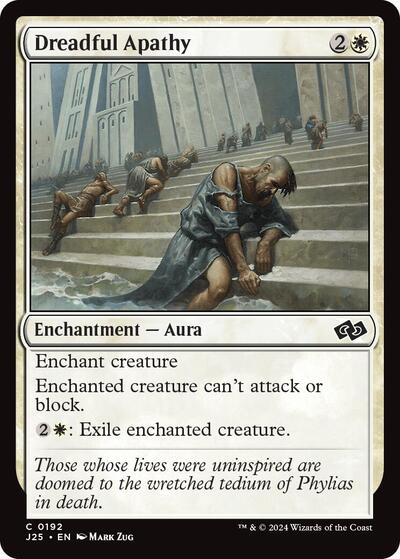 Dreadful Apathy (Foundations Jumpstart) Near Mint