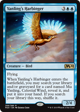 Yanling's Harbinger (Magic 2020 Core Set) Near Mint