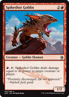 Spikeshot Goblin (Masters 25) Near Mint